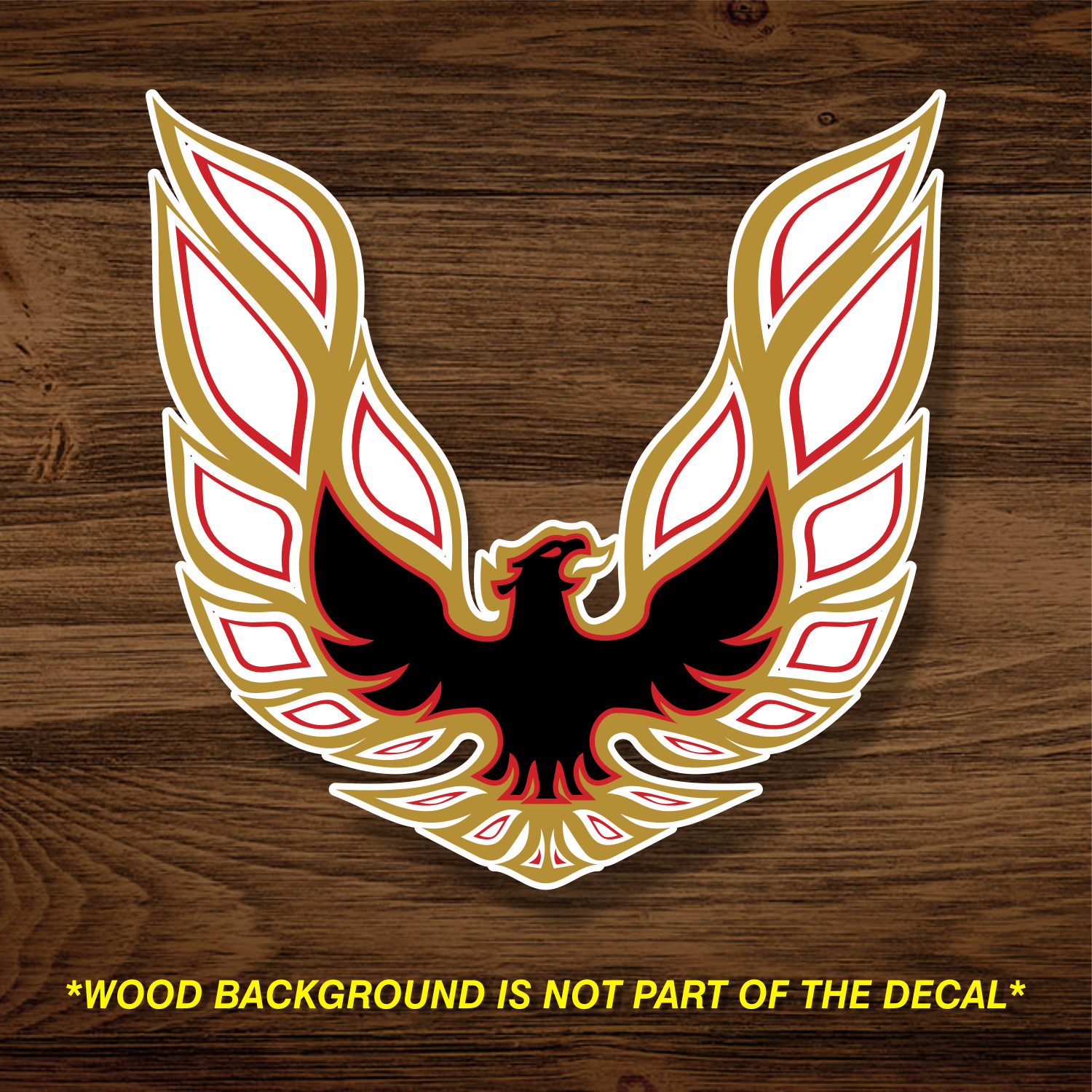 Vintage Trans Am 1976-1978 Pontiac Firebird Vinyl Decal Sticker Free Shipping