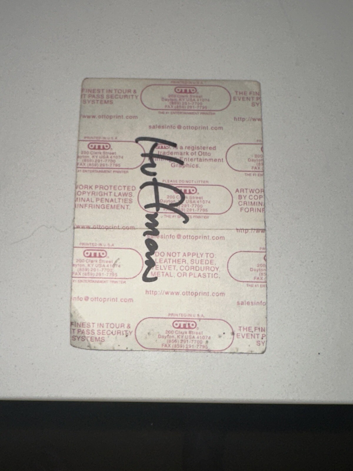 Tracy Lawrence Concert Pass Crew Sticker Ticket Stub Music Badge 6/19/2004