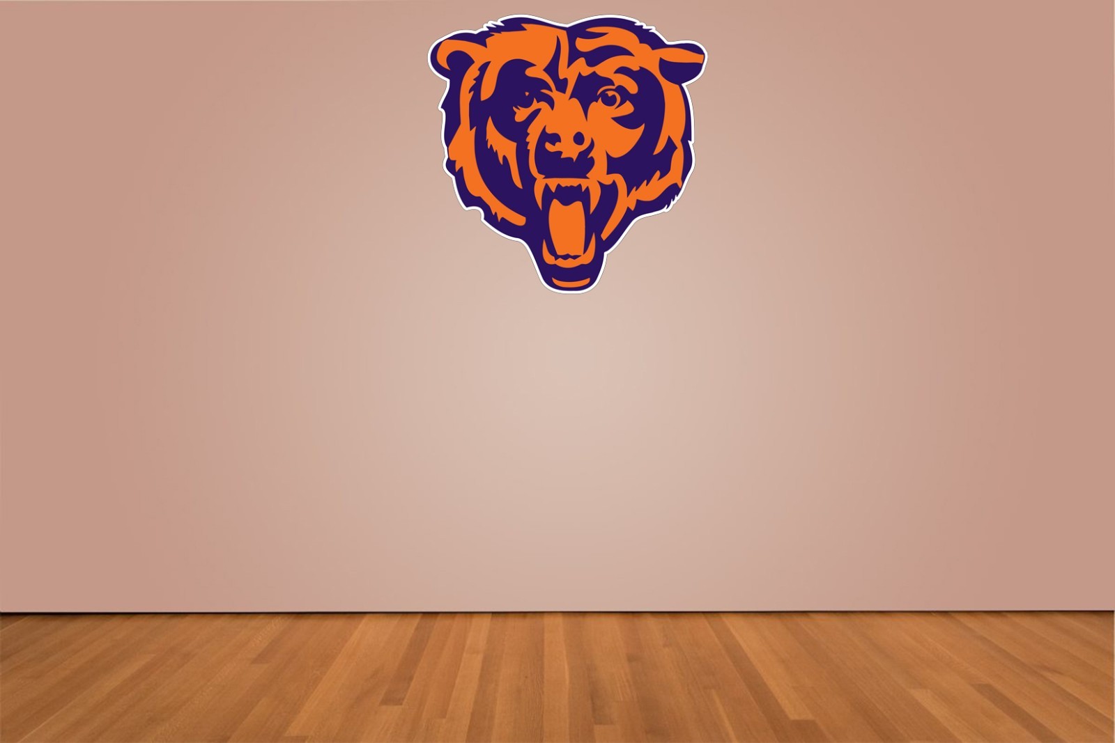 Chicago Bears Indoor Wall Vinyl Decal Sticker 5" – 52"
