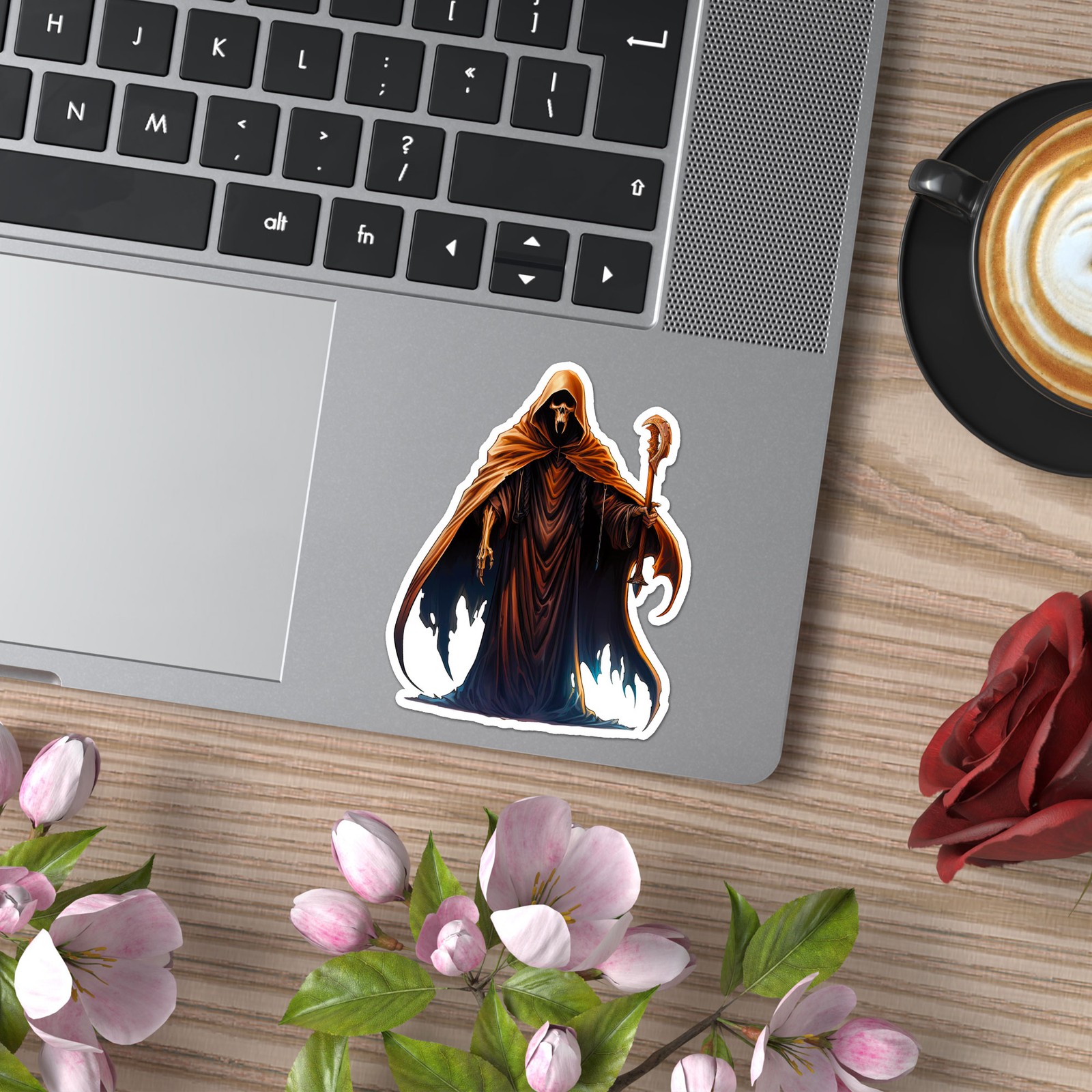 Death Grim Reaper – Vinyl Decal Sticker – Car Window Laptop – ebn11409