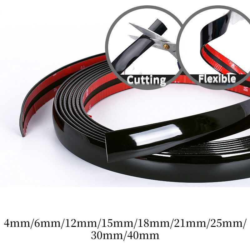 Car-Styling Car Moulding Trim Strip PVC DIY Door Edge Scratch Protector 3 Meter