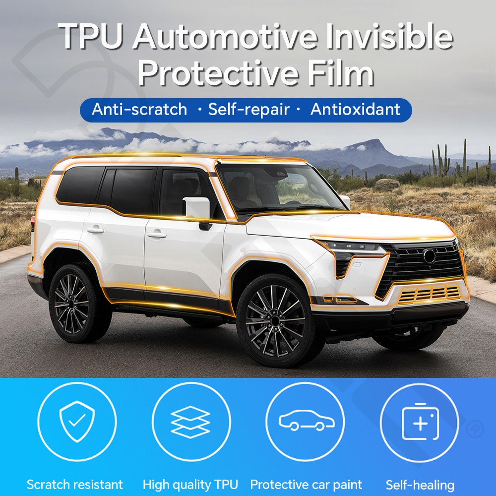 For Lexus GX550 Luxury/Over/Premium Paint Protection Film TPU PPF Pre-Cut Kit