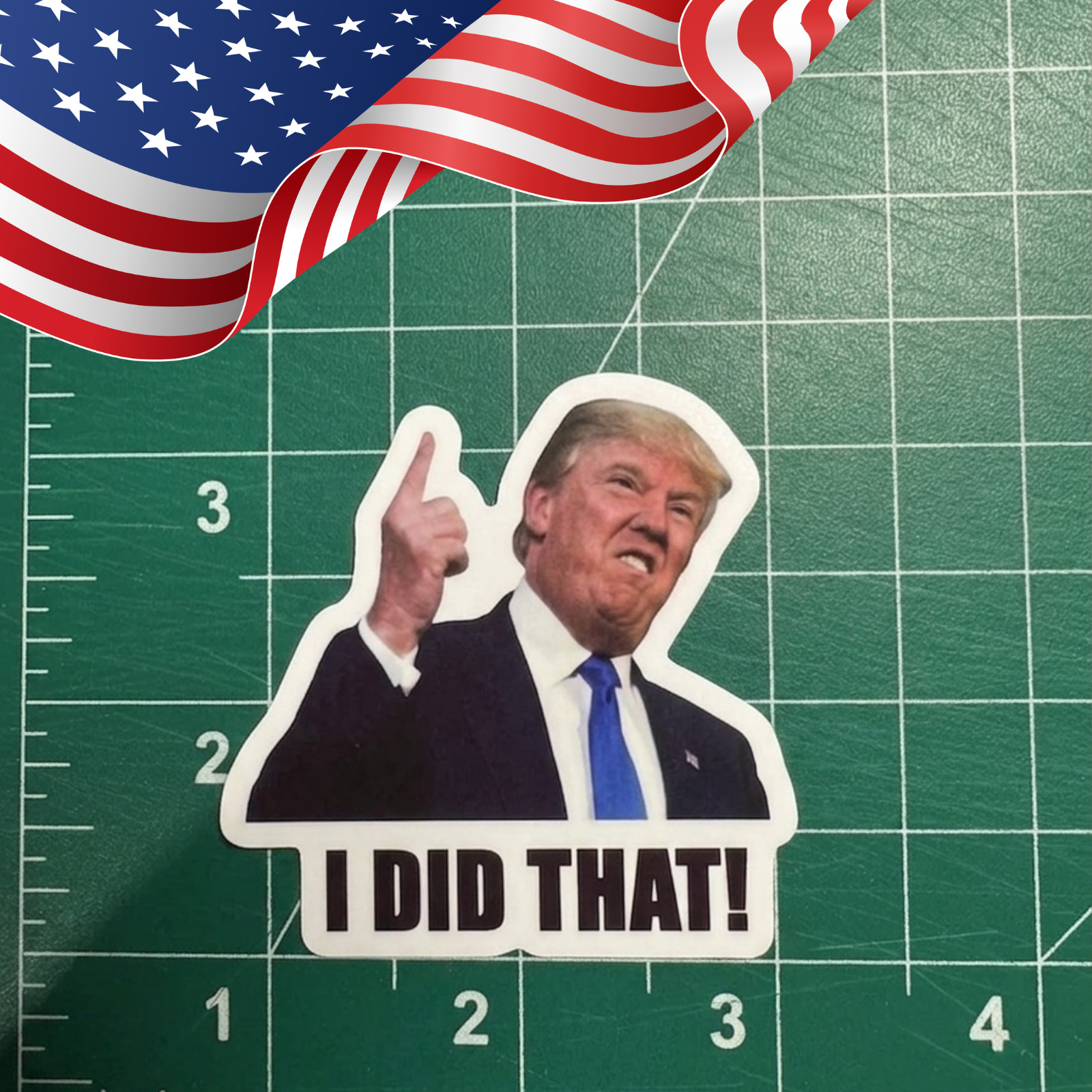10, 50, 100pc Trump I Did That Stickers, Gas Pump Stickers, High Quality Vinyl