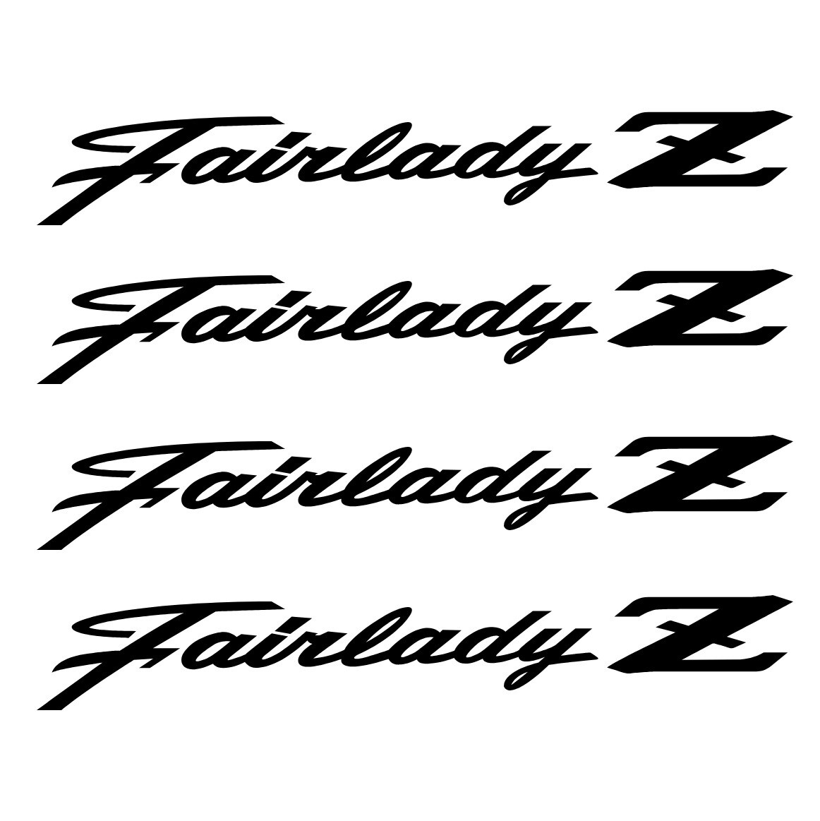 Fairlady Z Vinyl Decal Sticker JDM 370z 350z 300zx 240z S30 Car Window Laptop