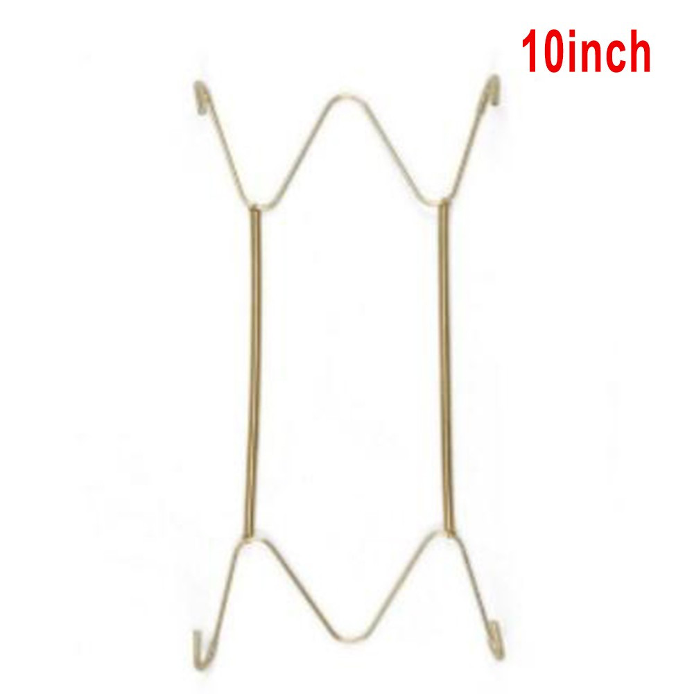 1pc Plate Hanger Wall Display Invisible Dish Hangers Adjustable Spring Holder