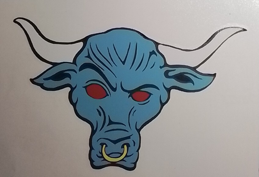 Under Armour Project Rock Brahma Bull 1999 Style Decal Sticker Graphic 11.25×8!