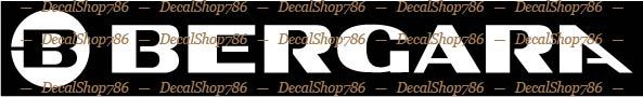 Bergara Firearms – Hunting/Outdoor Sports – Vinyl Die-Cut Peel N' Stick Decal