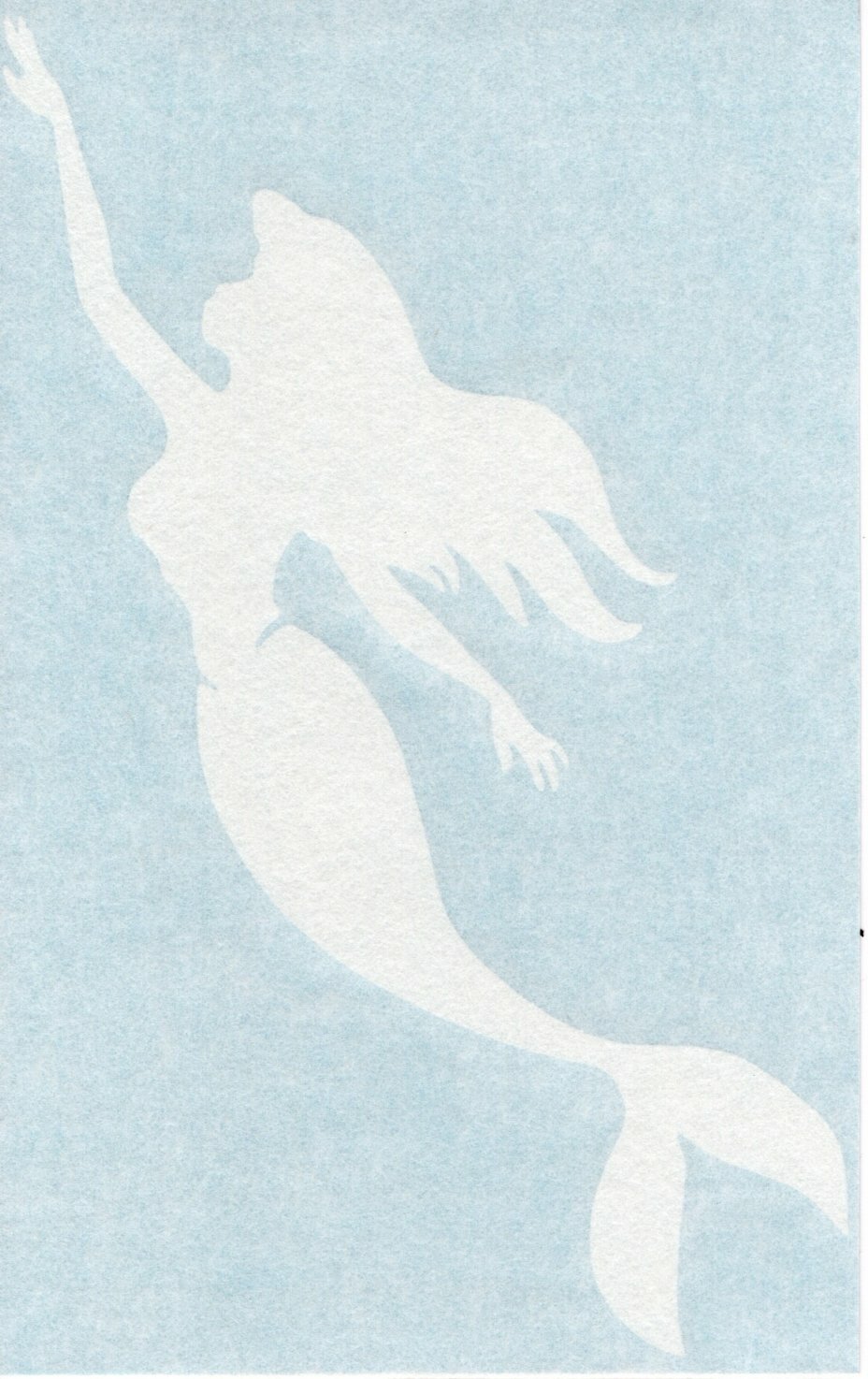Mermaid – Fantasy Mythology – Car Window Vinyl Die-Cut Decal Sticker 10014