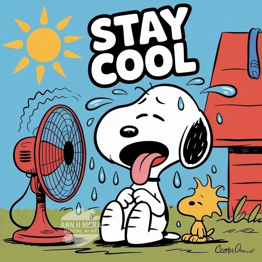 Stay Cool Snoopy Sticker Decal Laptop Wall Mirror Cup Tumblr Locker