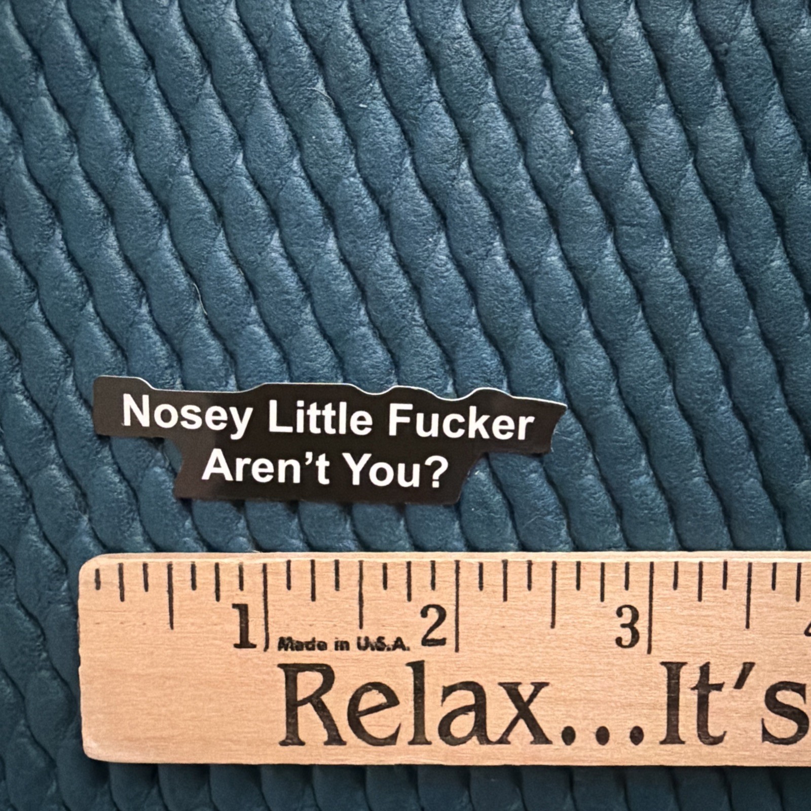 Funny and Sarcastic Glossy Printed Vinyl Stickers 15 Pieces