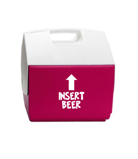 Insert Beer Decal for Yeti, Car, Truck, Tumbler, Travel mug, Cooler