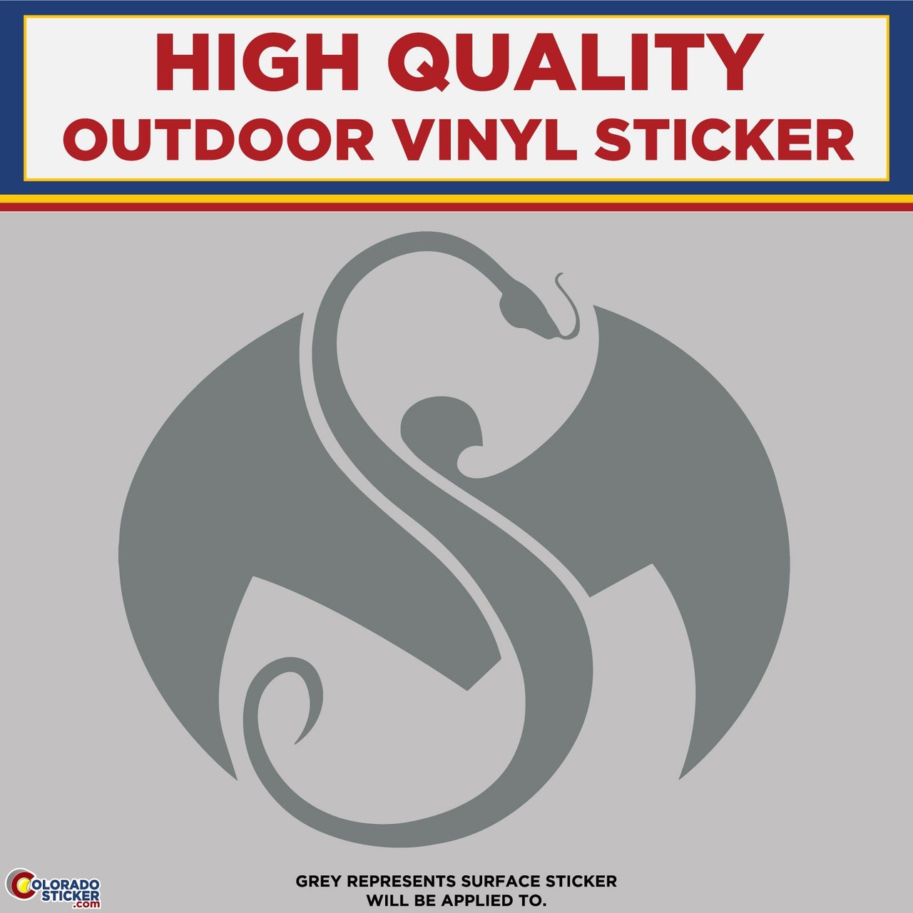 Strange Music Snake & Bat , High Quality Die Cut Vinyl Sticker Decal
