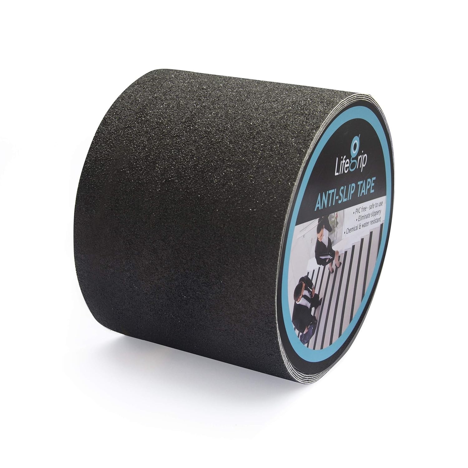 Anti Slip Tape – 4" X 30 ft – Grip & Friction Tape for Outside Steps,