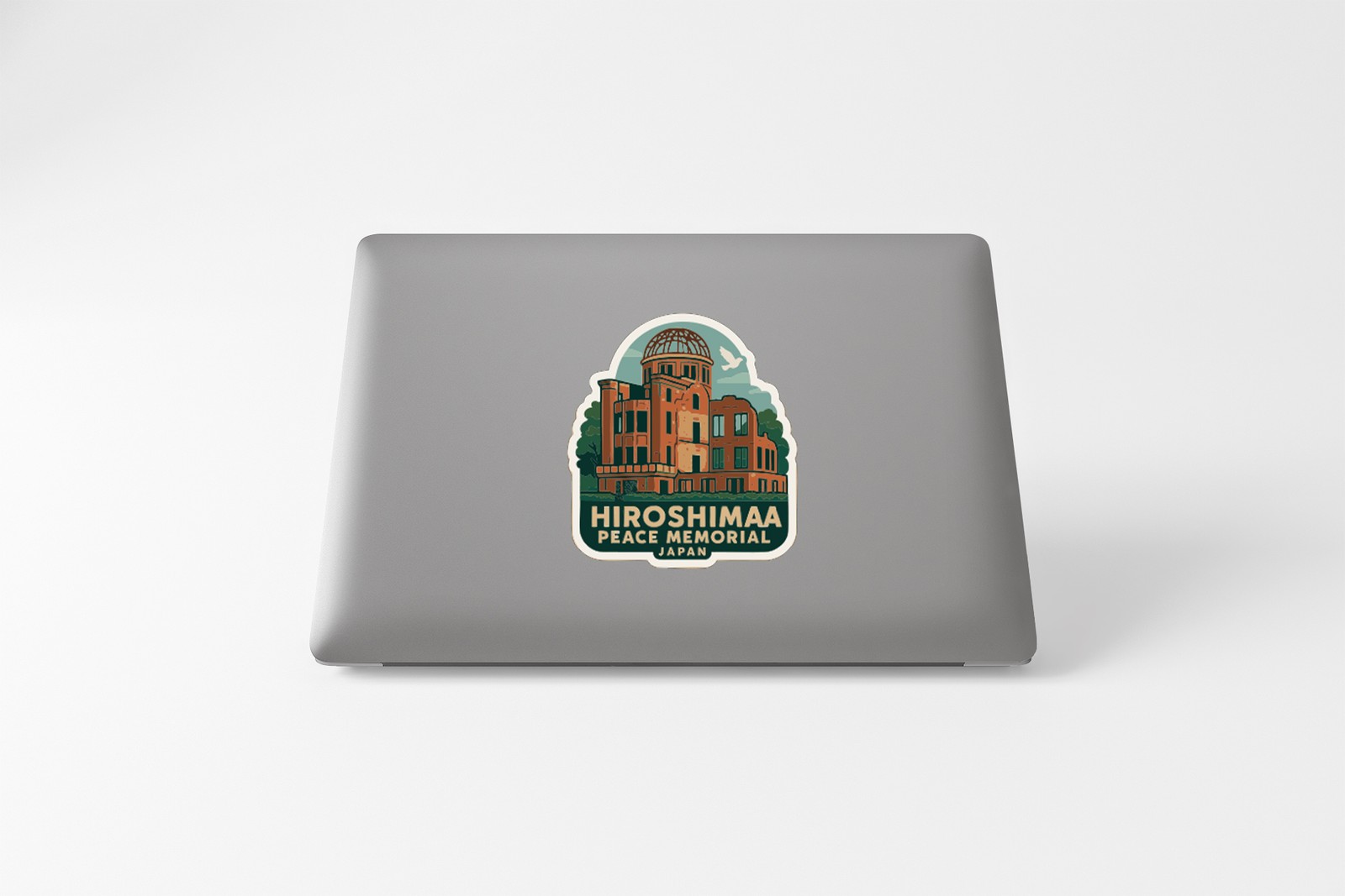 Hiroshima Peace Memorial Japan Sticker Decal Vinyl Die-Cut Symbolic Landmark