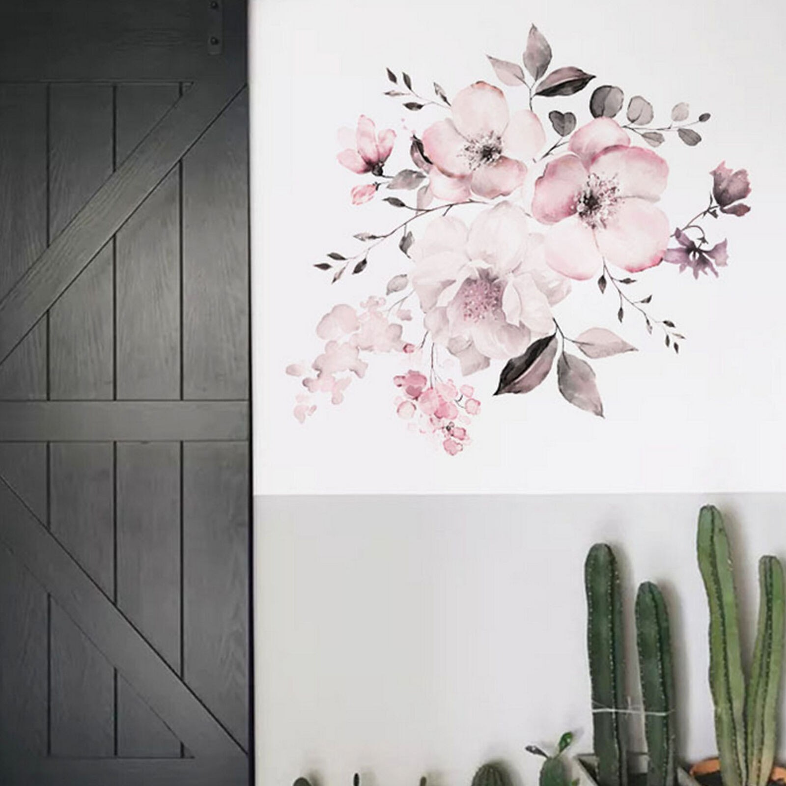 DIY Wall Sticker Decal Mural Vinyl Quote Home Room Decor Art 3D Flower Removable