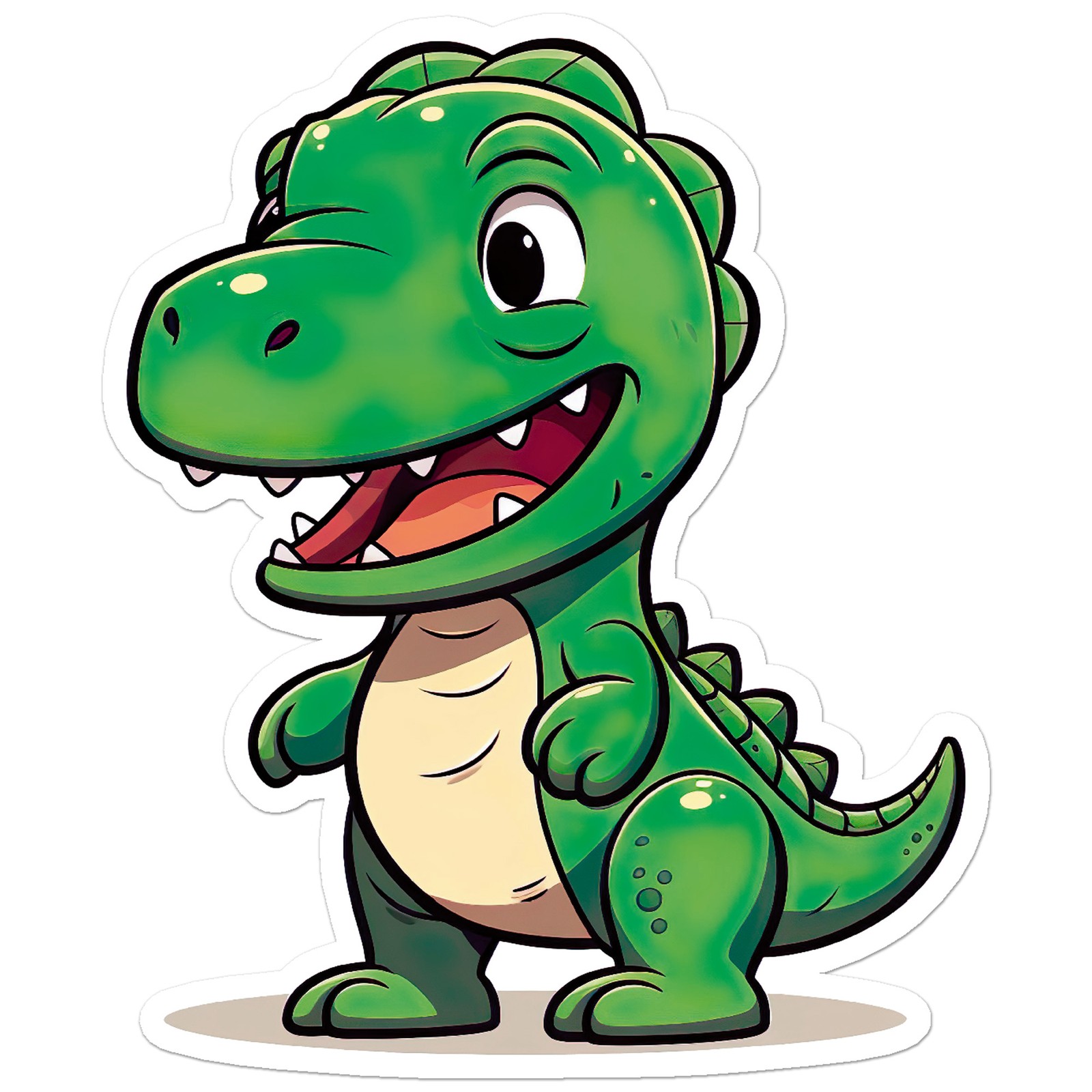 Baby Dinosaur T-Rex – Vinyl Decal Sticker – Car Window Laptop – ebn9908