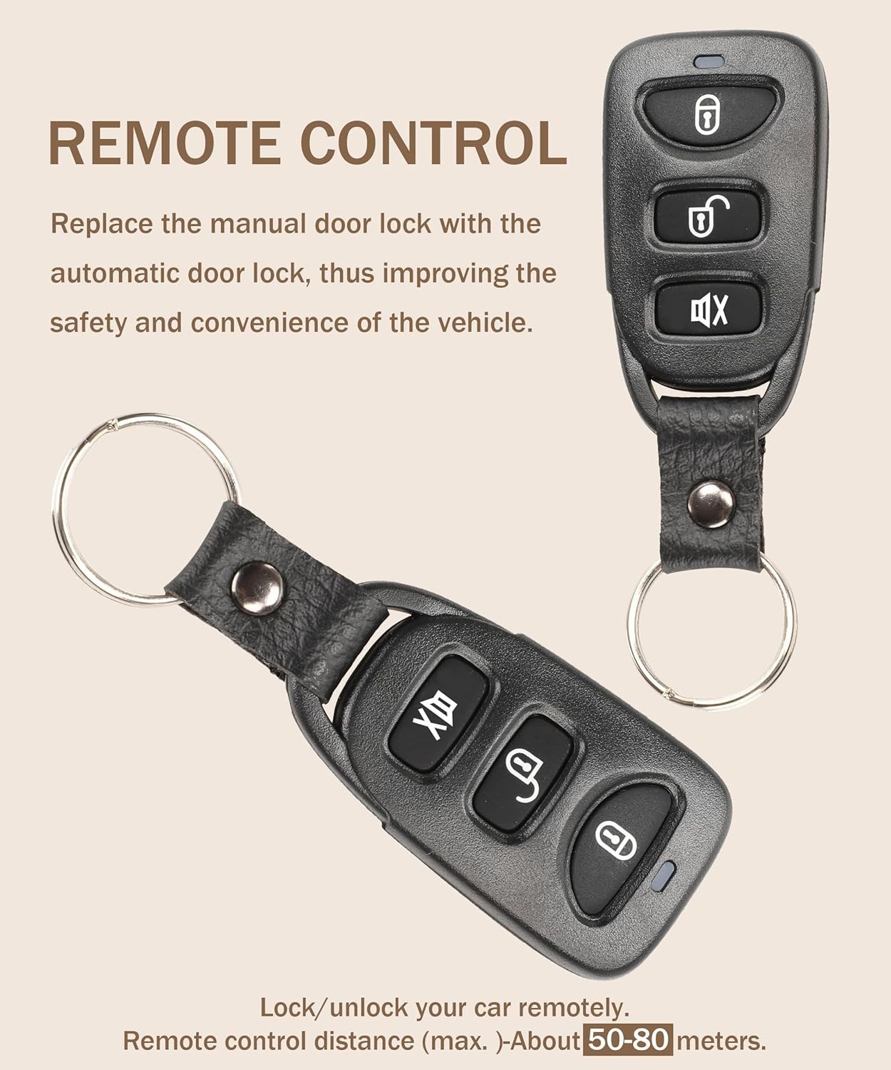 4PCS Power Door Lock Kit,Car Accessories Universal Car Door Lock Re… Fast Ship