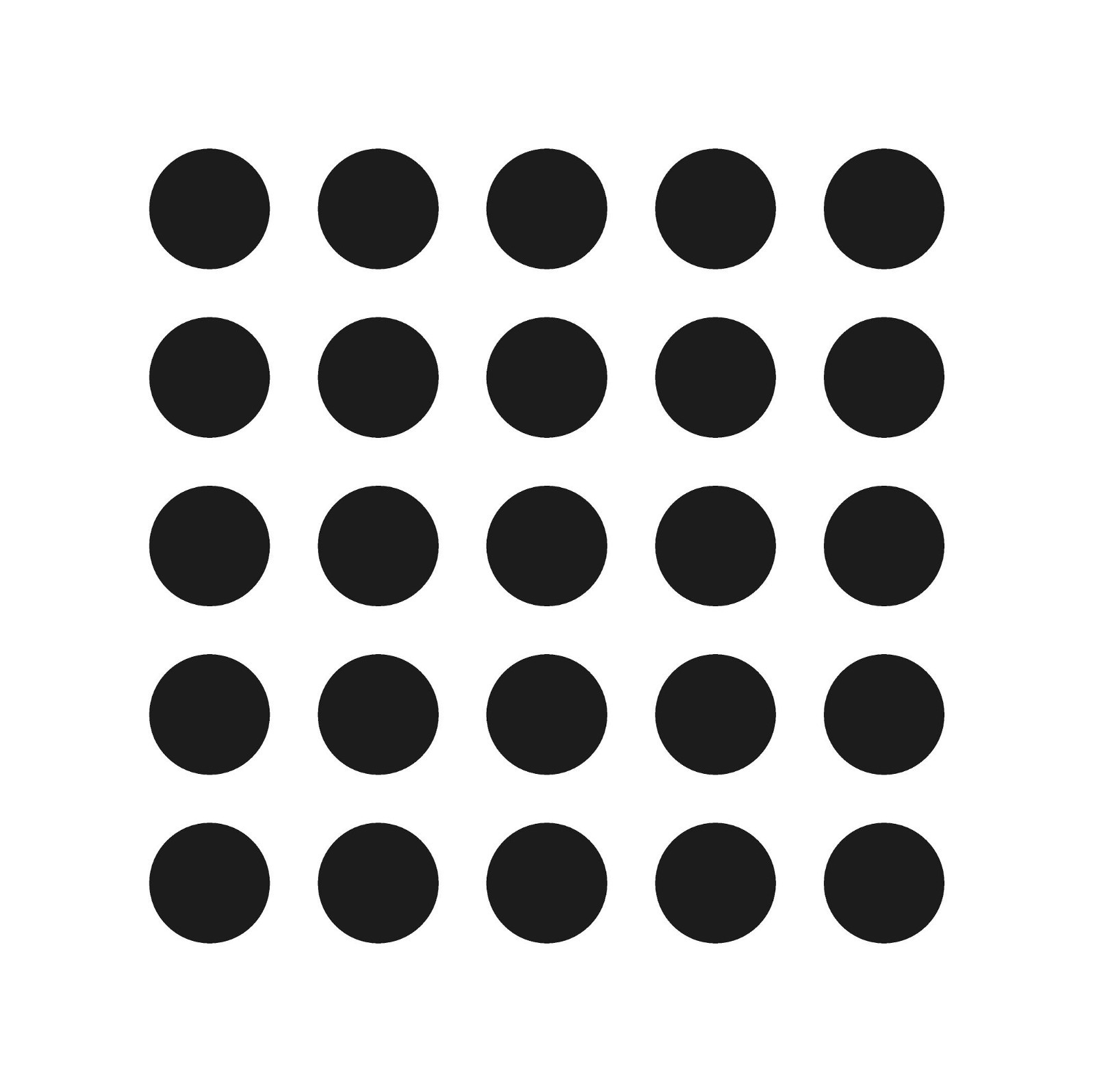 25 Tiny Dot Spot Circle Vinyl Decal Car Laptop Round Sticker Set of 25