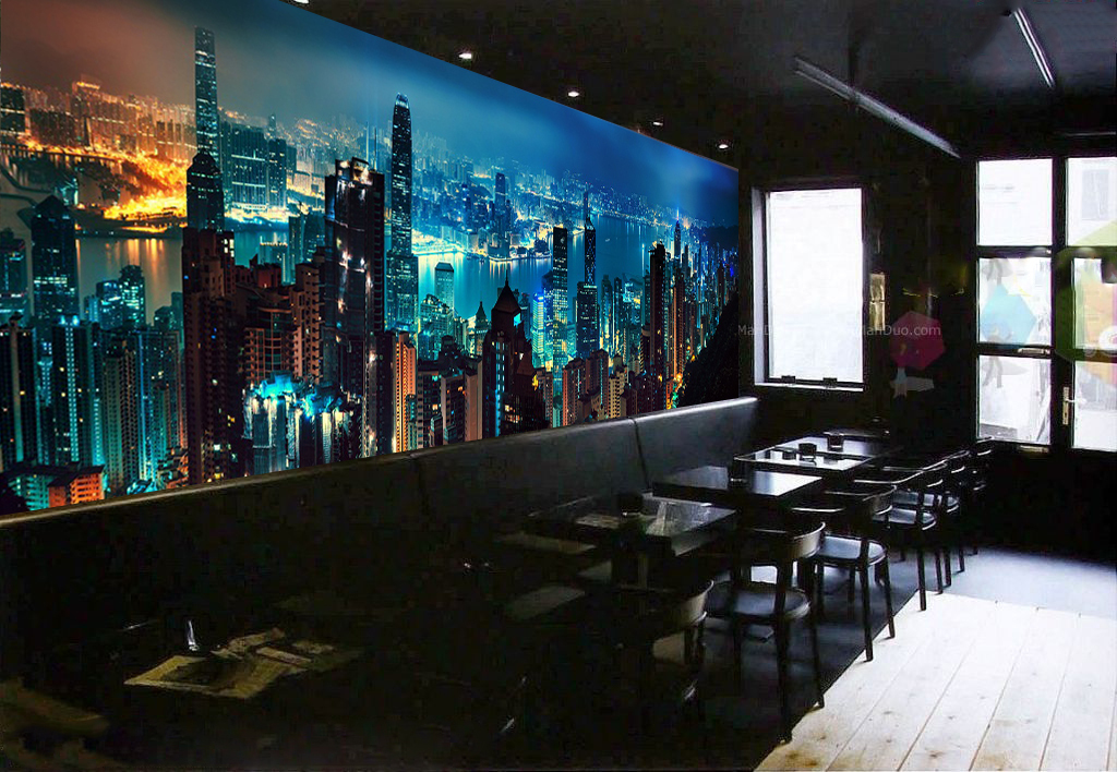 3D Bright New York 55 Wall Paper Wall Print Decal Wall Deco Indoor AJ Wall Paper