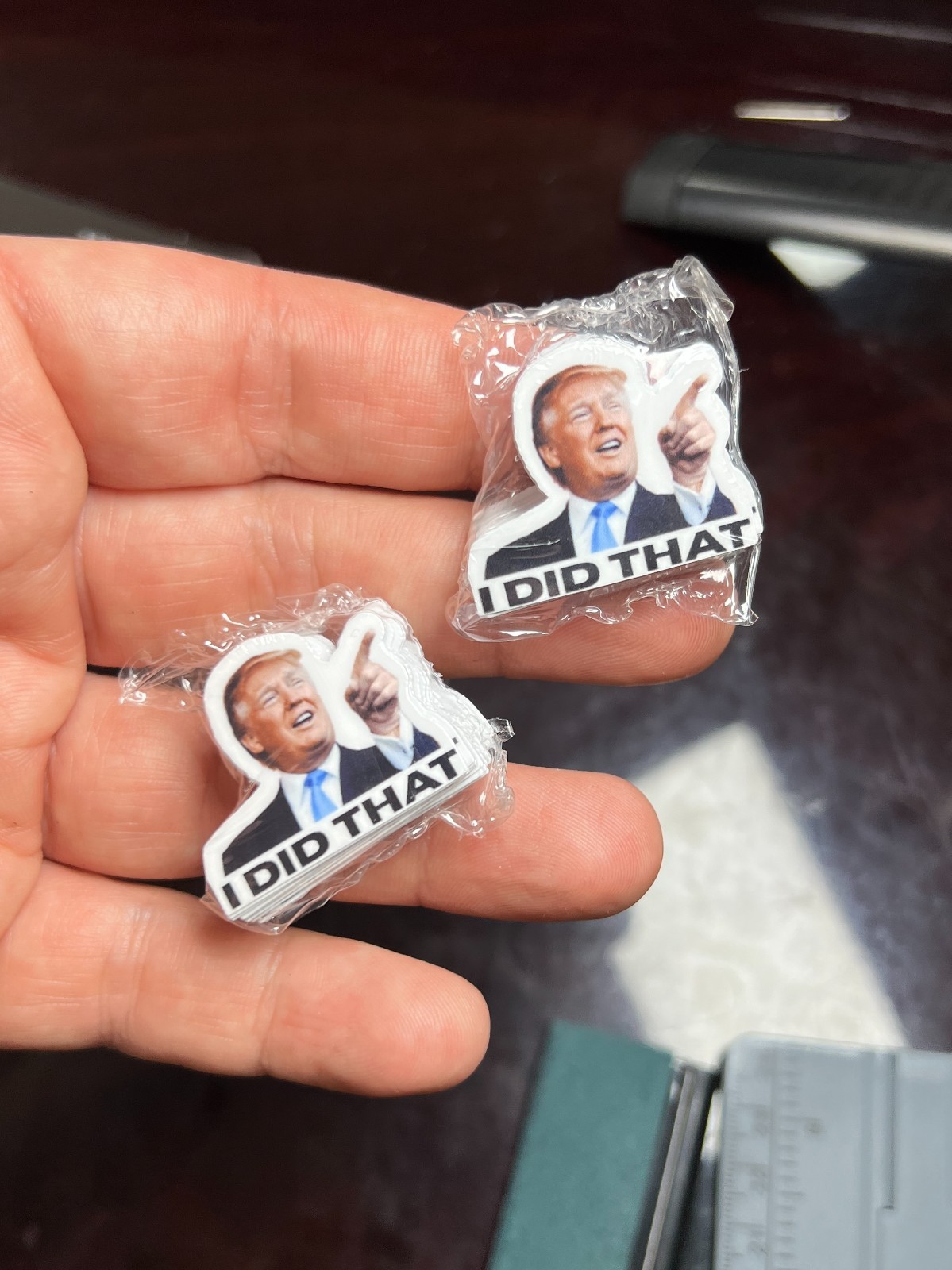 Trump Sticker I DID THAT Gas Pump Funny MEME Waterproof Vinyl NEW 1/10/25/50/100