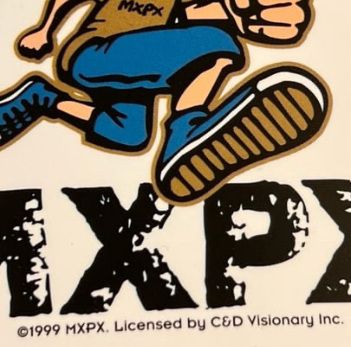 VINTAGE & RARE 1999 MXPX Official Sticker