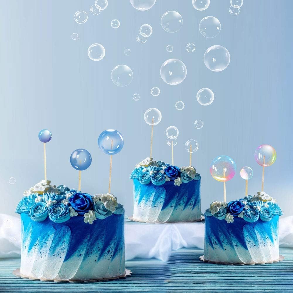Transparent Bubble Wall Decal Sticker Cutout Kid'S under the Sea Birthday Party