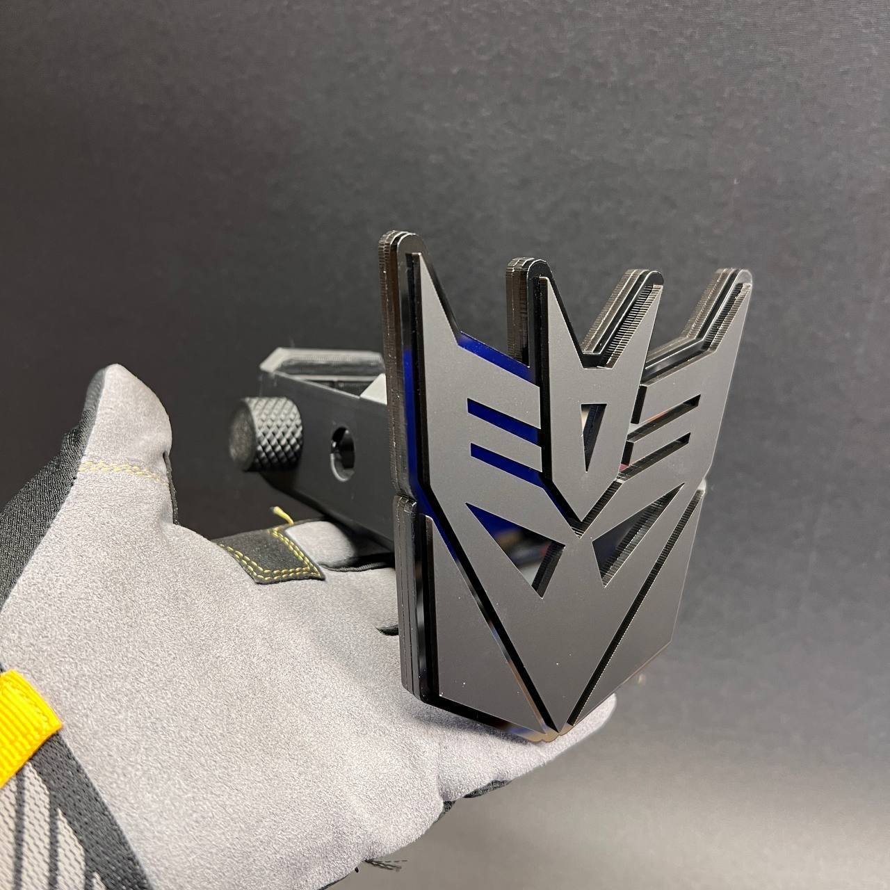 3D DECEPTICON Hitch Cover – Hitch Receiver Car Badge Exterior Tailgate Emblem