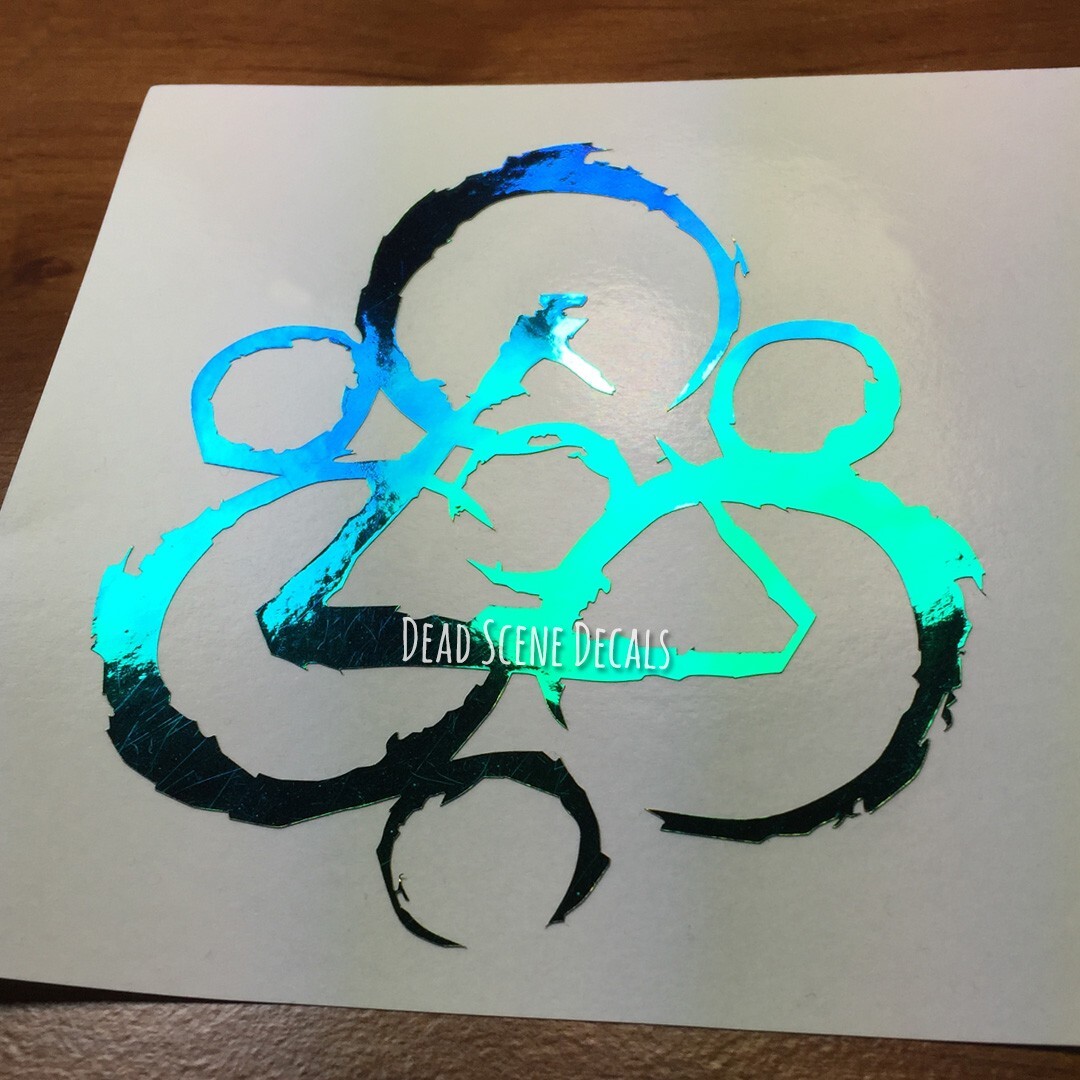 Coheed And Cambria Chameleon Keywork Vinyl Car Laptop Decal Sticker | 3 Inch