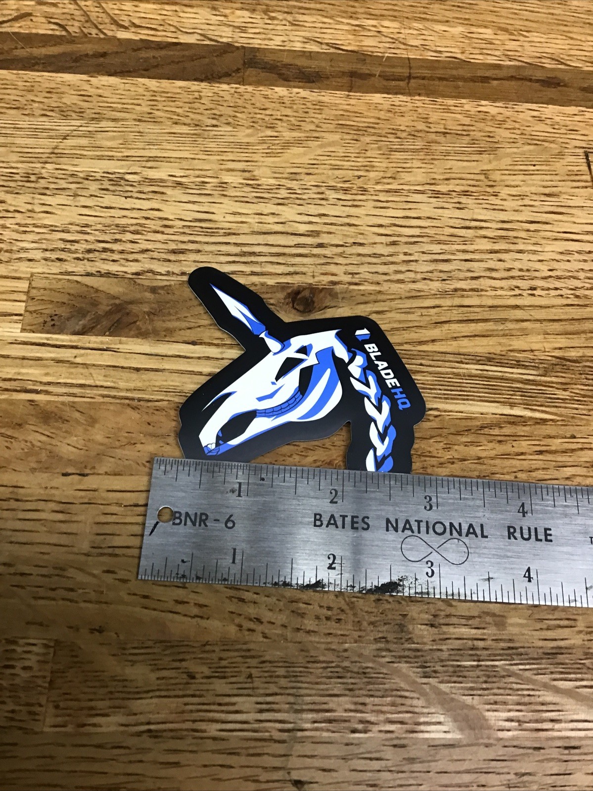 Blade HQ Sticker Knife Unicorn Skull