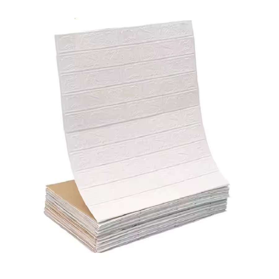 3D Foam Brick Self Adhesive Wallpaper Waterproof Wall Stickers Home Decor