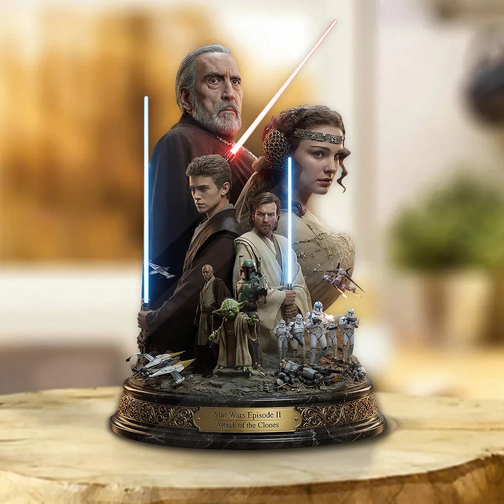 Wars 50th Anniversary Custom Shape Acrylic Plaque