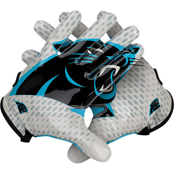 CAROLINA PANTHERS GLOVES GLOSSY MAGNET REFRIGERATOR CHRISTMAS MAN CAVE GAG GIFT