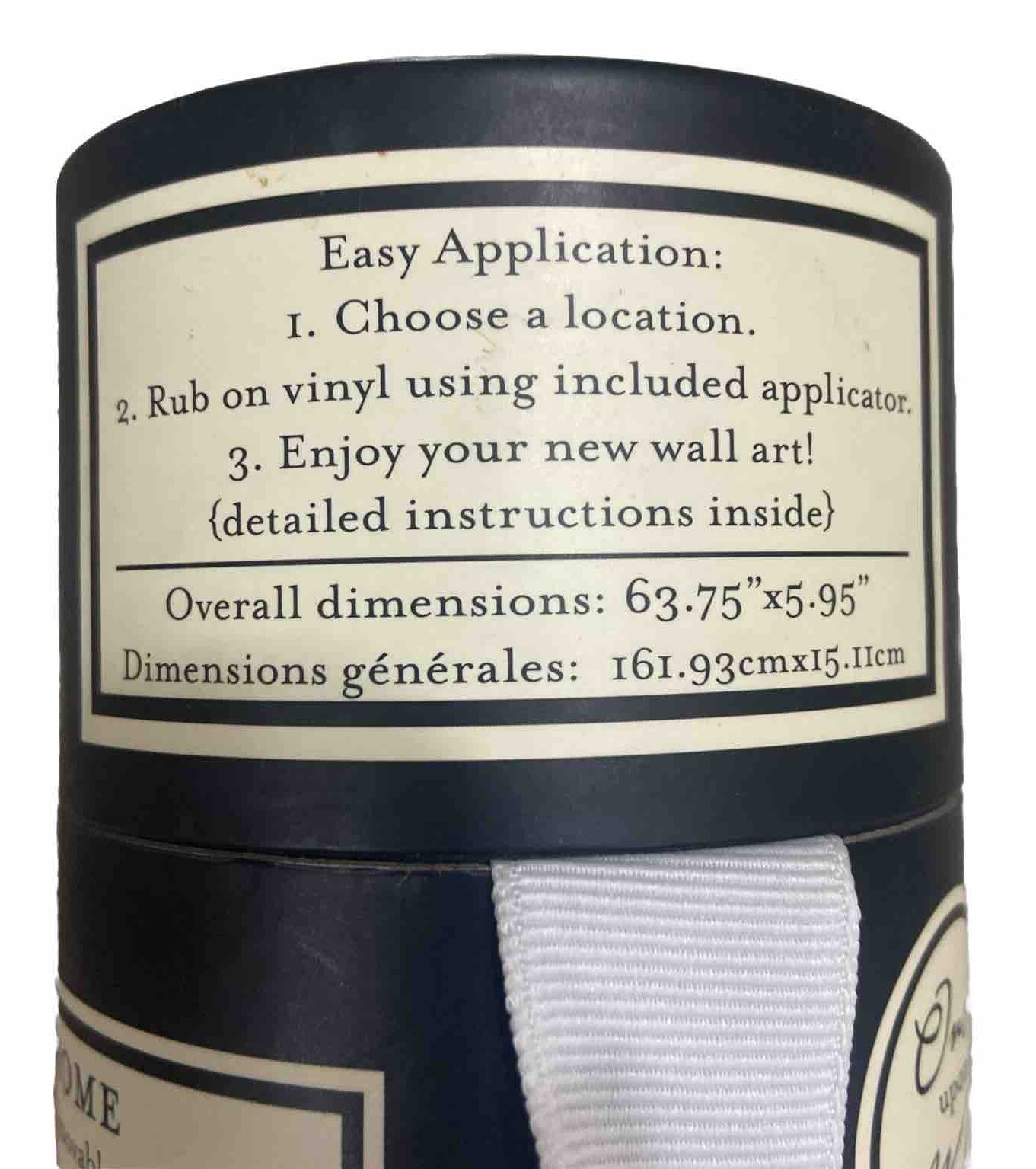 DCWV Home Removable Vinyl for Wall ‘Always Kiss Me Goodnight’