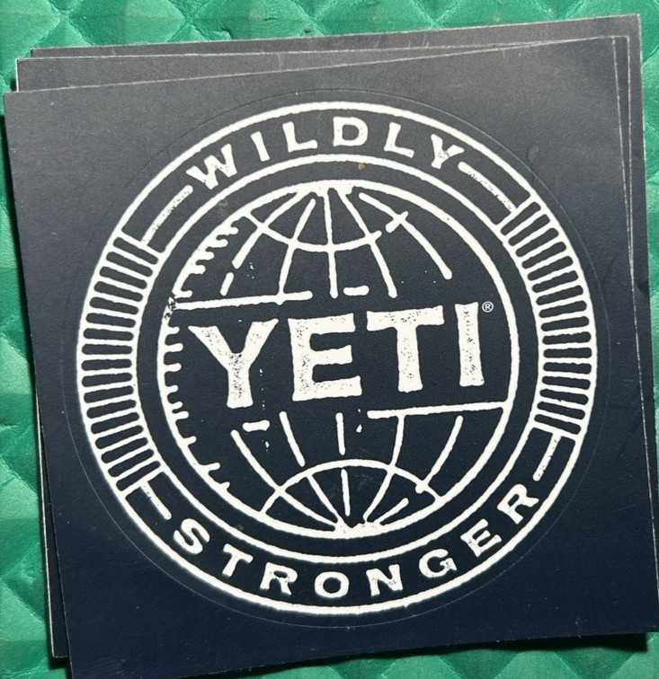 Authentic YETI Stickers Decals (19 Styles)
