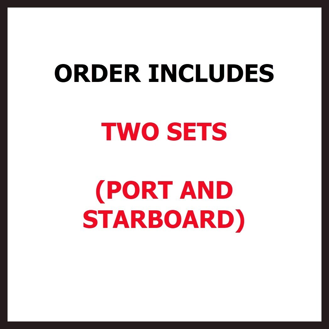 SeaDek Raised 3" Boat Registration Numbers Set | Peel & Stick Install – SG/B