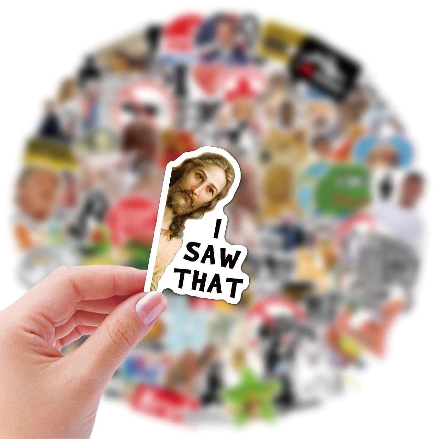 Funny Stickers for Adults Prank Meme Dirty Stickers Large Sticker Pack 105pcs