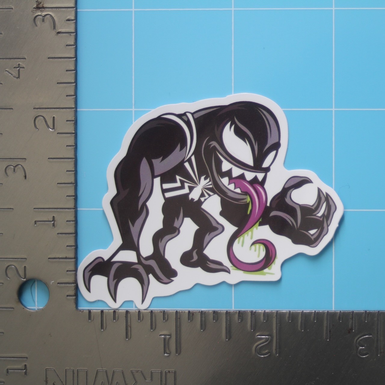 Marvel Universe MCU Sticker (VENOM) Superheroes, Gloss PVC Decal