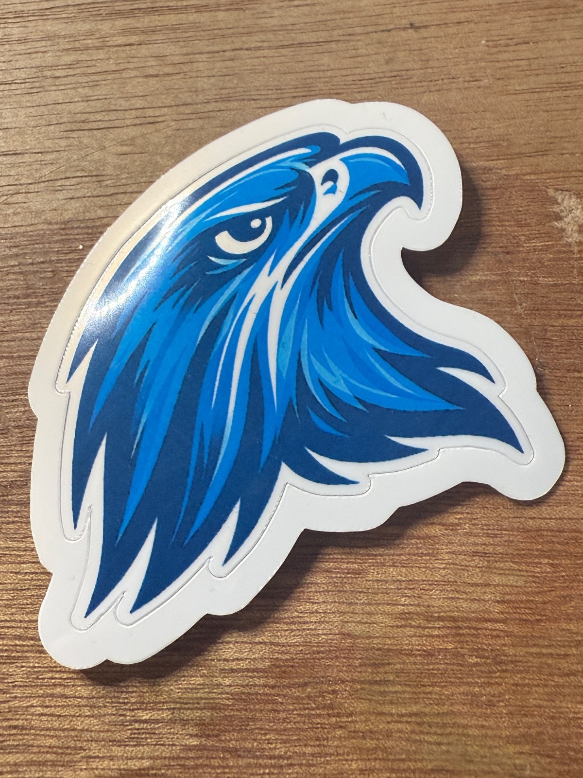 STICKER the infamous "blue Falcon" BF Army Navy Air Force USMC military USA
