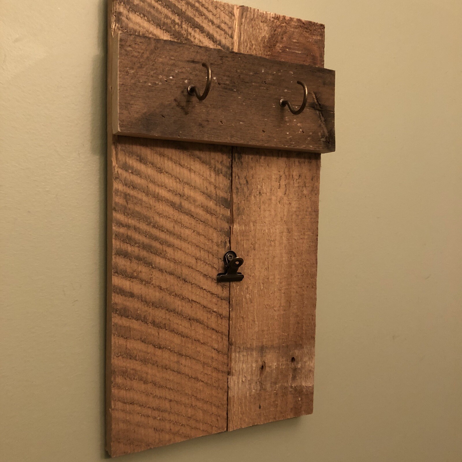 PALLET WOOD Key Holder Picture Frame