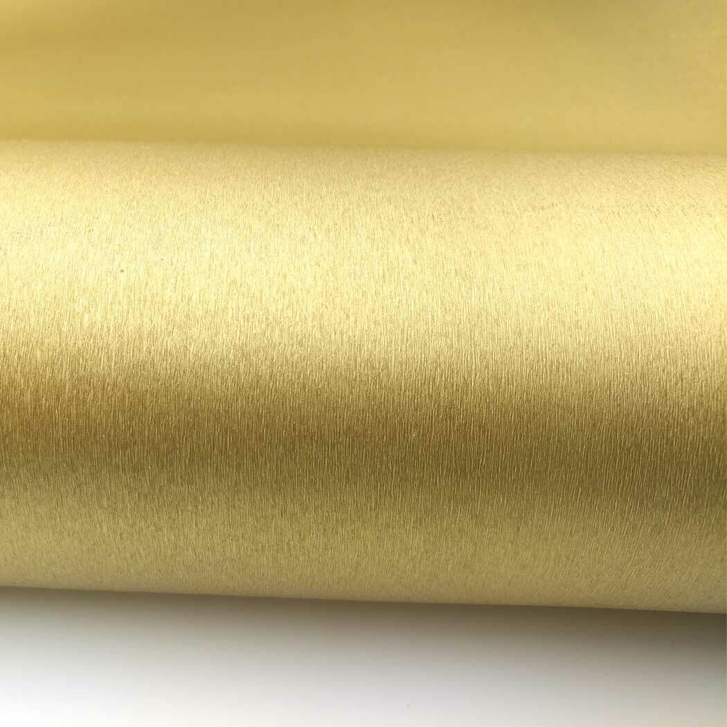 Brushed Metal Look Contact Paper Gold Self Adhesive Metallic Gloss films