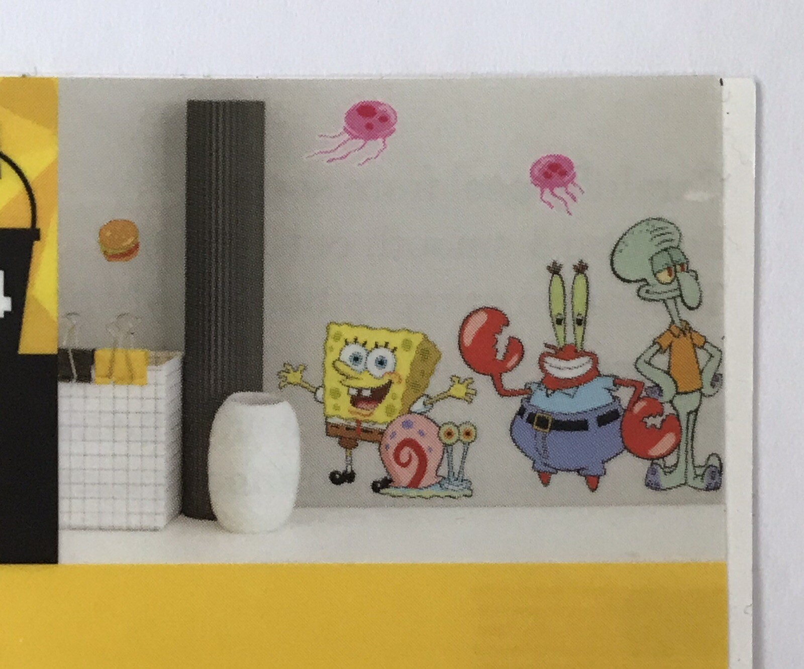 SPONGE BOB SQUAREPANTS kids wall stickers 14 Wall Decals Sandy Patrick Squidward