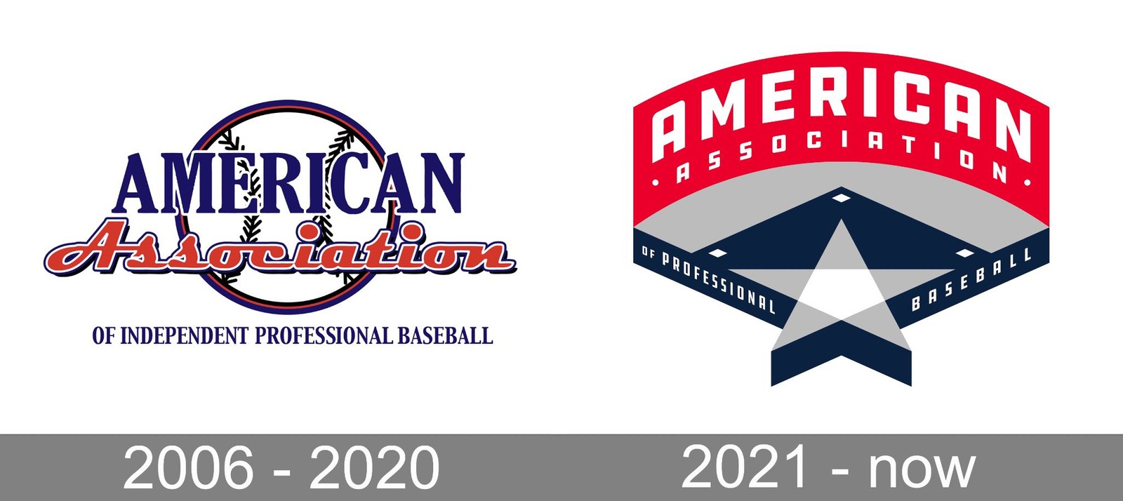 American Association Baseball Logo Decal 12x8in Metal Sign Mascot Poster NCAA