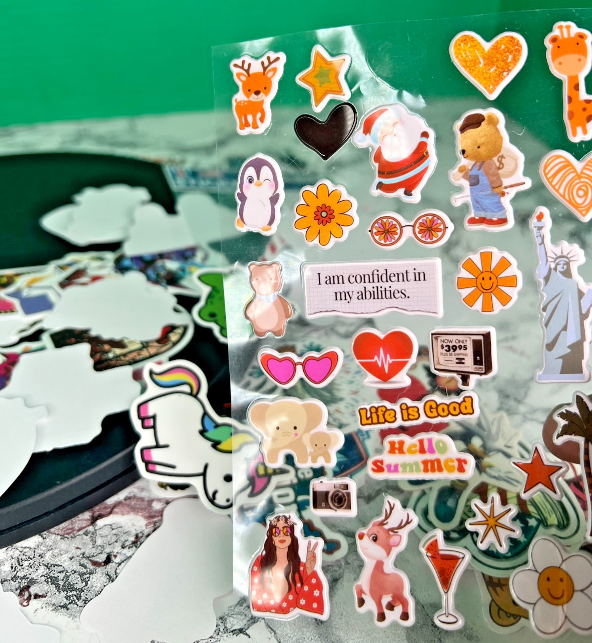 Bulk Vinyl Sticker Lot Mixed Variety Hazbin Hotel Animals Pop Culture Decals