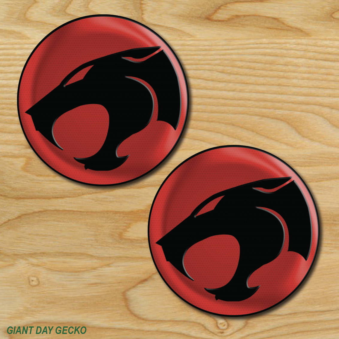 2X Two Thundercats Lion-o Cheetara car Laptop Wall Sticker Decal USA Stickers