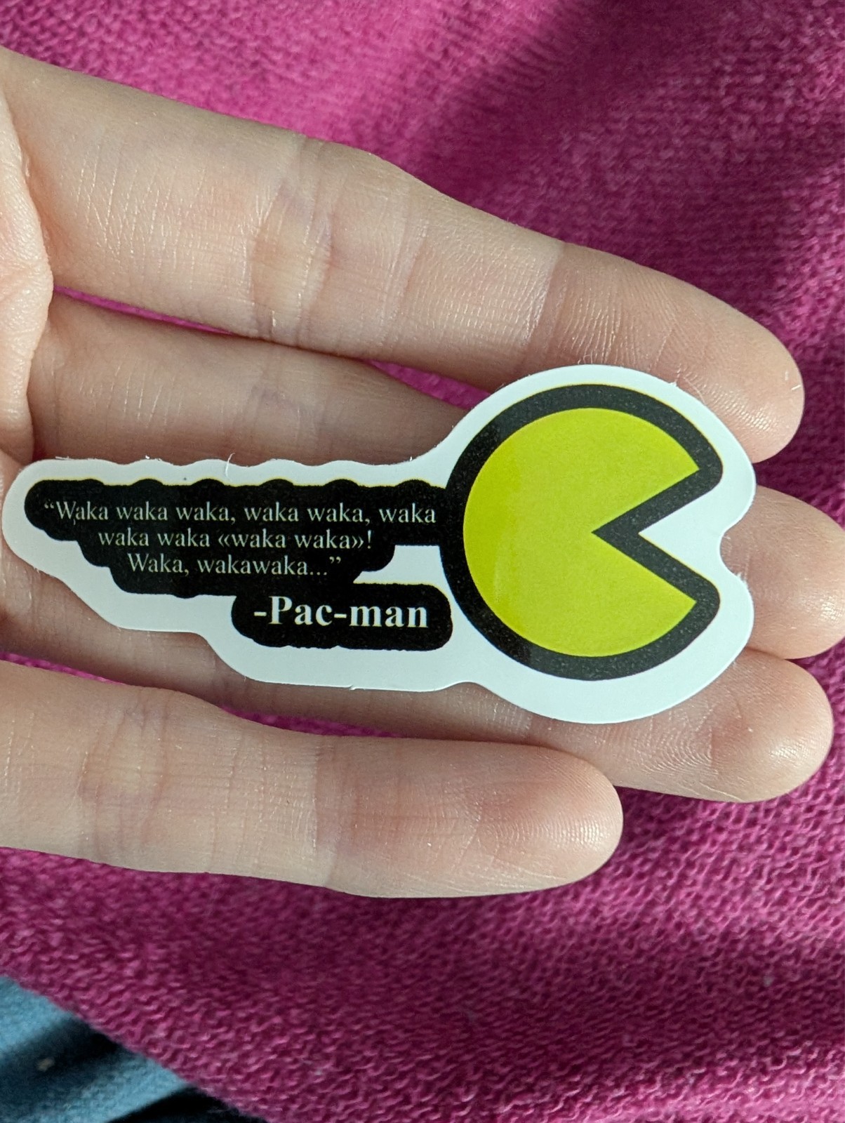 Pac-Man Sticker – Retro Arcade, Video Game, Blinky, Ghost, Pinky, Clyde