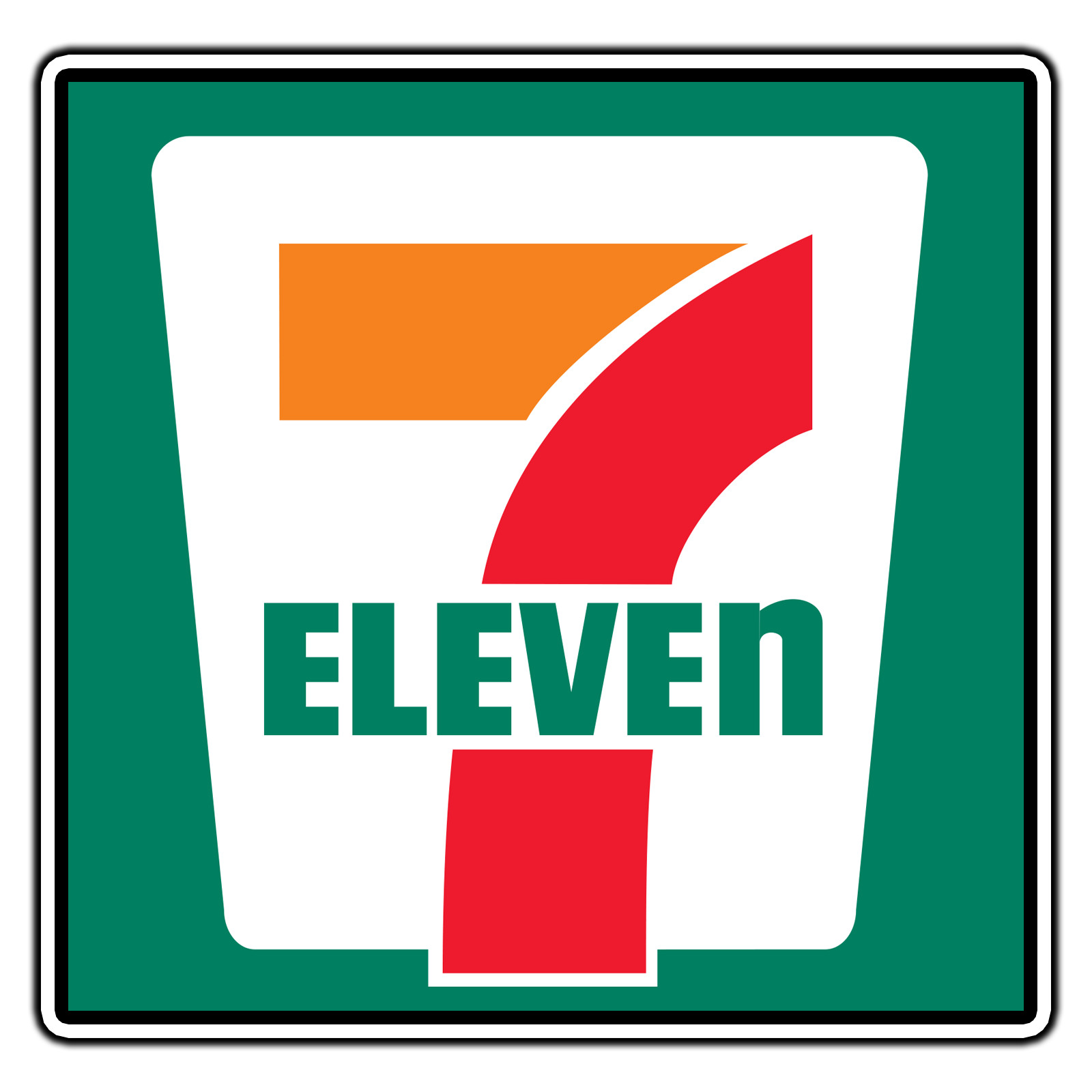 #3042 7 Eleven Logo #1 Sticker Brand Waterproof Vinyl Decal DieCut Car