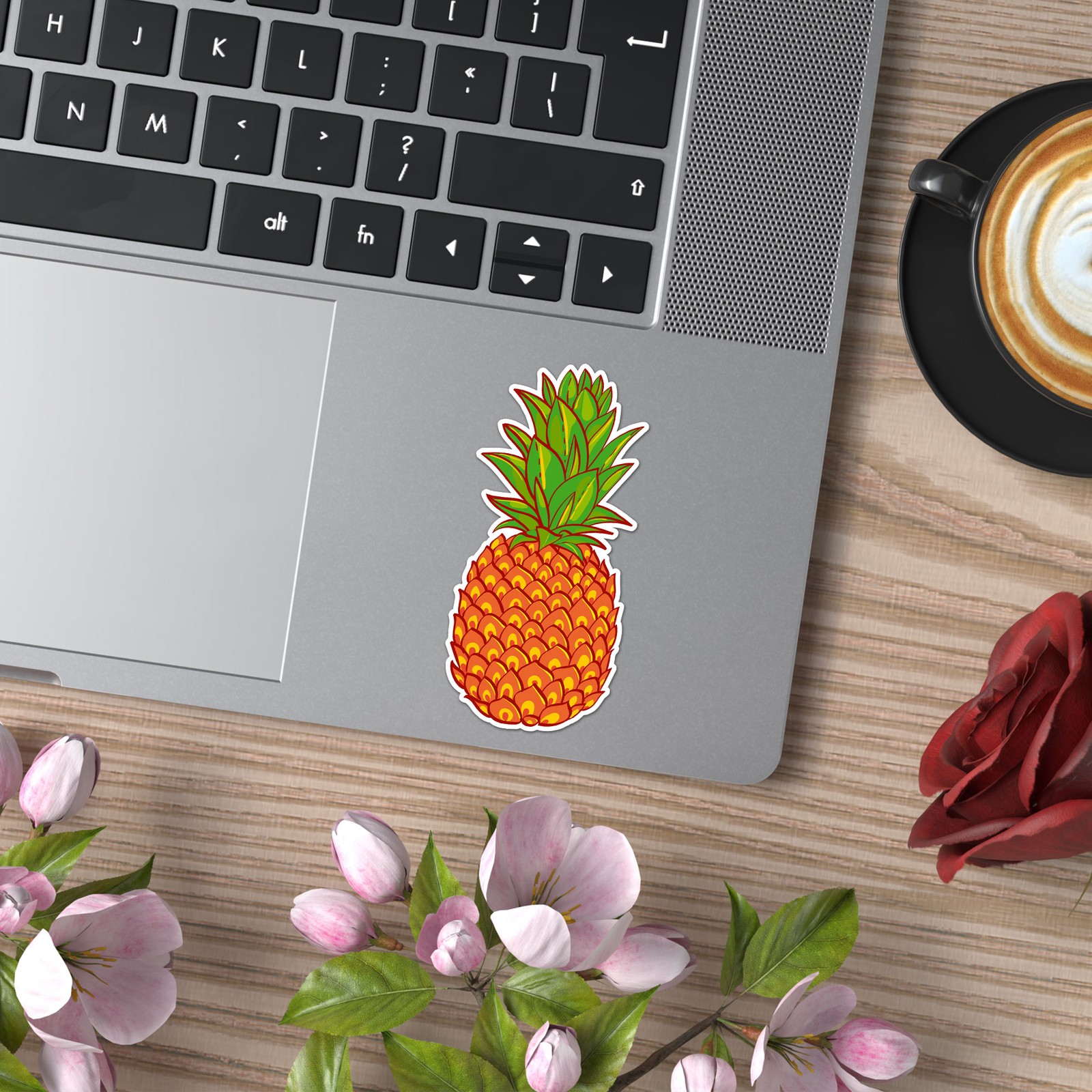Pineapple – Vinyl Decal Sticker – Car Window Laptop – ebn8089