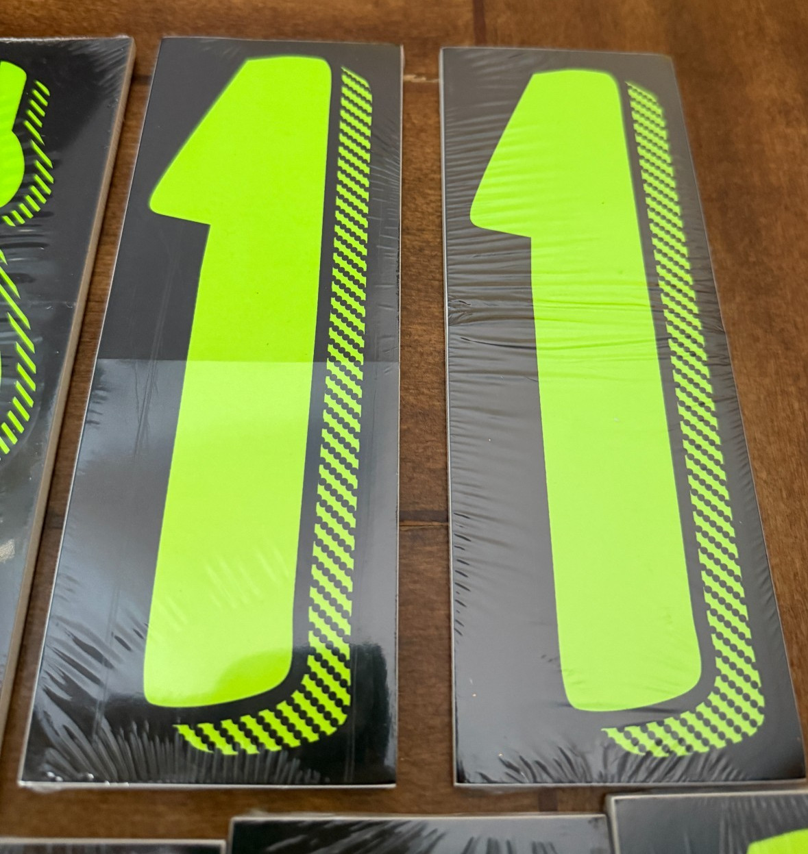 E-Z Lettering Number 1 Dollar Sign Decimal Windshield Decal Packages Lot