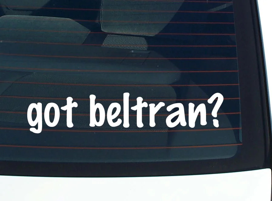 got beltran? FUNNY VINYL CAR DECAL STICKER FAMILY LAST NAME