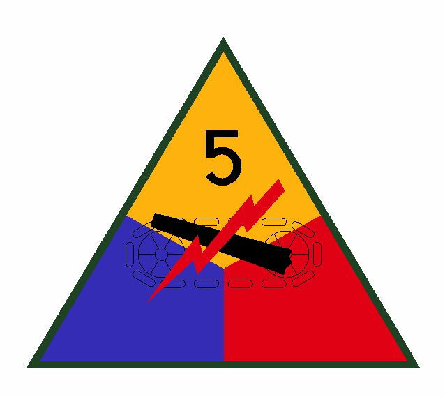 5th Armored Division Sticker Decal M354